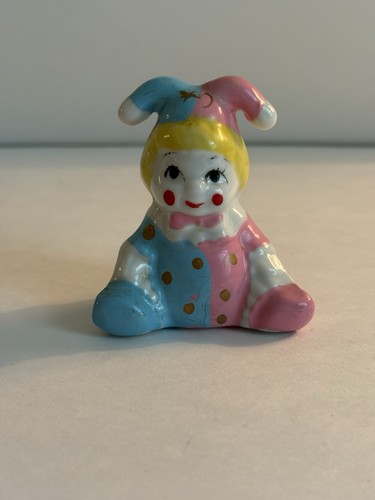 Statuina arlecchino pagliaccio