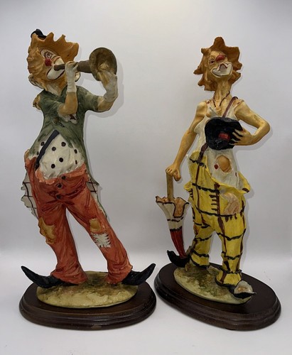 Figurine clown vintage pezzi - figurine, 2