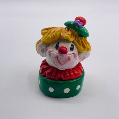 Statua scultura clown vintage
