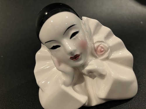 Statuina testa busto - , ceramica