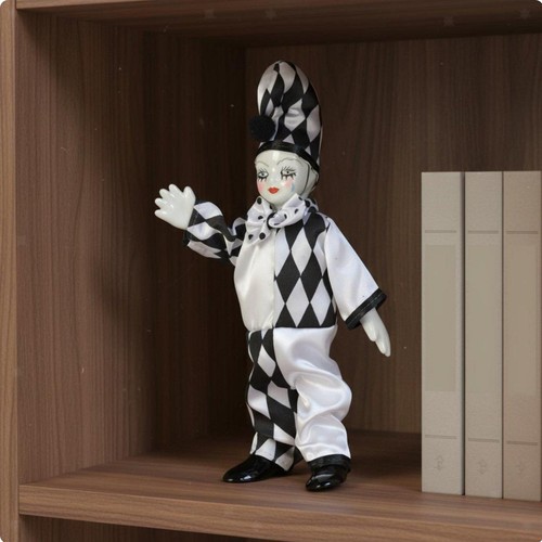 Bambola pagliaccio ceramica - bambola,