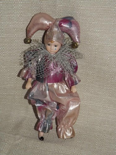 Arlecchino clown bambola - arlecchino,