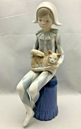 Nao lladro 0381 arlecchino - lladro,