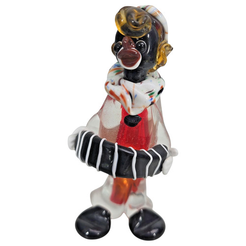 Figura pagliaccio nero