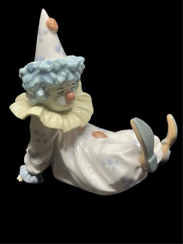 Statuina pagliaccio lladro - statuina,