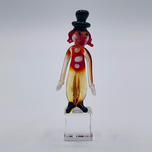 Vintage italiano vetro clown - italiano,