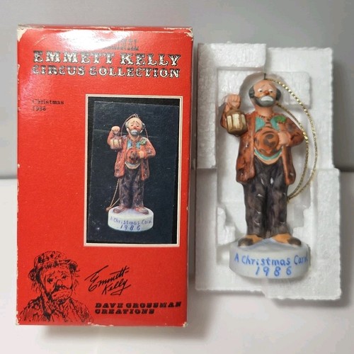 Emmett kelly clown ornamento - kelly,