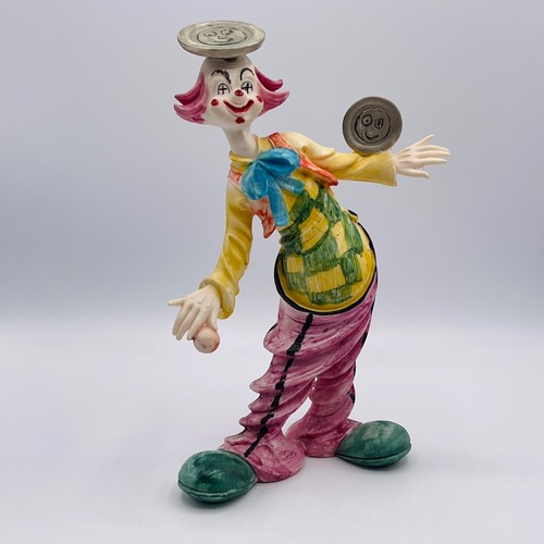 Statuina vintage clown - vintage,