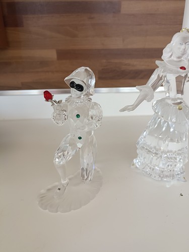 Coppia statuette cristallo - statuette,