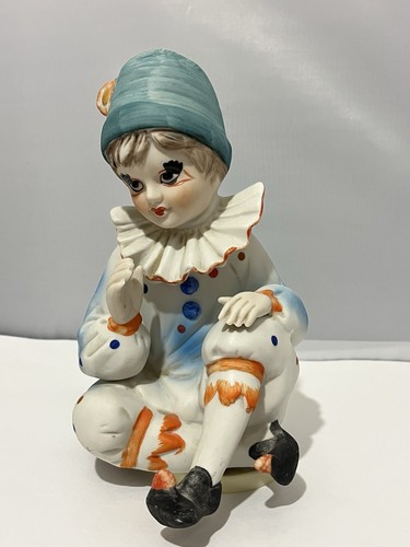 Music box statuina pagliaccio - music,